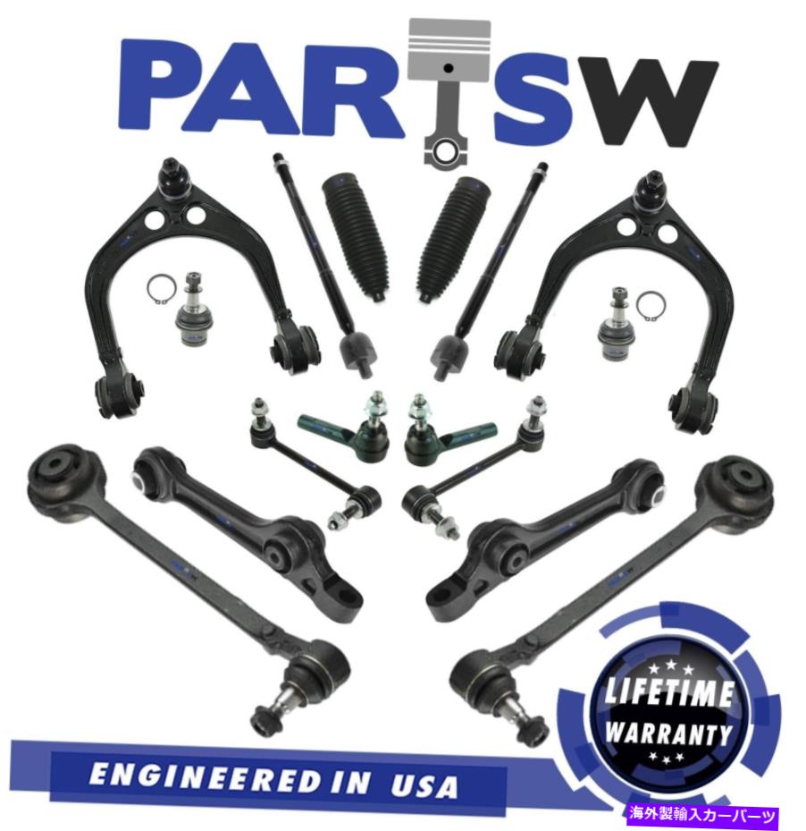 サスペンション 16 Chrysler 300 Dodge Challenger Charger 2011-2016用16新しいPCサスペンションキット 16 New Pc Suspension Kit for Chrysler 300 Dodge Challenger Charger 2011 - 2016