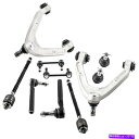 サスペンション 10xフロントコントロールアームボールジョイントタイロッドスウェイバーリンクL&r for Hummer H3 07-10 10x Front Control Arm Ball Joint Tie Rod Sway Bar Link L & R for Hummer H3 07-10(2)