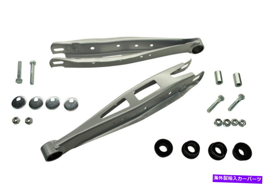 サスペンション 86/BRZ/FR-S＆15-21 WRX＆STIのホワイトライン調整可能リアローワーコントロールアーム Whiteline Adjustable Rear Lower Control Arms For 86/BRZ/FR-S & 15-21 WRX & STi
