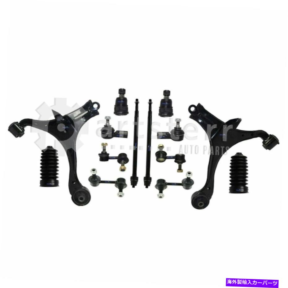 サスペンション 14 PCサスペンションキットフィット2002-2004ホンダシビック1.7L L4ガスSOHC | PS33016-AF PA 14 Pc Suspension Kit Fits 2002-2004 Honda Civic 1.7L L4 GAS SOHC | PS33016-AF Pa