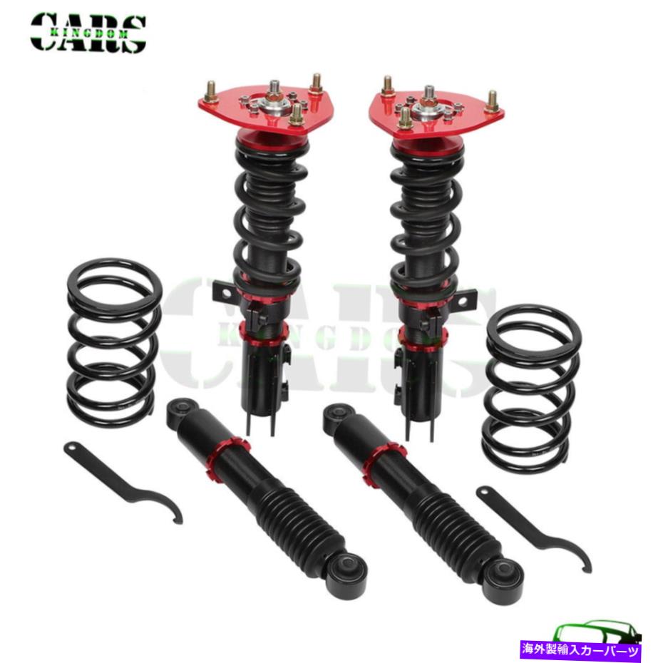 サスペンション コイルオーバーストラットadj heightサスペンションスプリングスフィット2012-2015ヒュンダイヴェロスター Coilovers Struts Adj Height Suspension Springs Fits 2012-2015 Hyundai Veloster