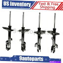 サスペンション 2004年から2007年のフロント&リアストラットアセンブリ4トヨタハイランダー-FCS Front & Rear Strut Assembly 4 For 2004-2007 Toyota Highlander - FCS