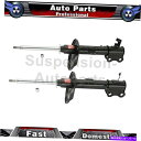サスペンション 2001-2003トヨタハイランダー2X KYBリアの左後部右ストラット Fits 2001-2003 Toyota Highlander 2X KYB Rear Left Rear Right Struts