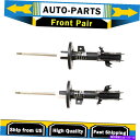 サスペンション 2xサスペンションストラットフロント左右のモンロー2011-2013、フォード、フィエスタZ091 2X Suspension Strut Front Left Right Monroe for 2011-2013,Ford,Fiesta-Z091(2)