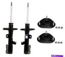 サスペンション Monroe Oespectrumフロントサスペンションストラット＆マウントキットポンティアックバイブトヨタ Monroe OESpectrum Front Suspension Struts & Mounts Kit for Pontiac Vibe Toyota