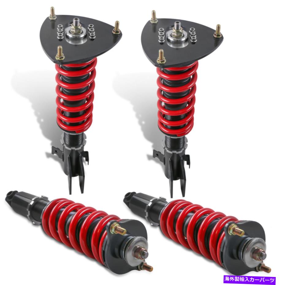 サスペンション 2005-09スバルレガシーBL BPの調整可能な低下サスペンションコイルオーバーストラット Adjustable Lowering Suspension Coilovers Struts For 2005-09 Subaru Legacy BL BP