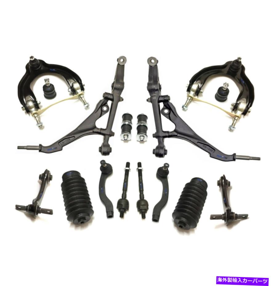 サスペンション ホンダシビックデルソルシビックコントロールアームタイロッドスウェイバー用の16 PCサスペンションキット 16 Pc Suspension Kit for Honda Civic del Sol Civic Control Arm Tie Rods Sway Bar