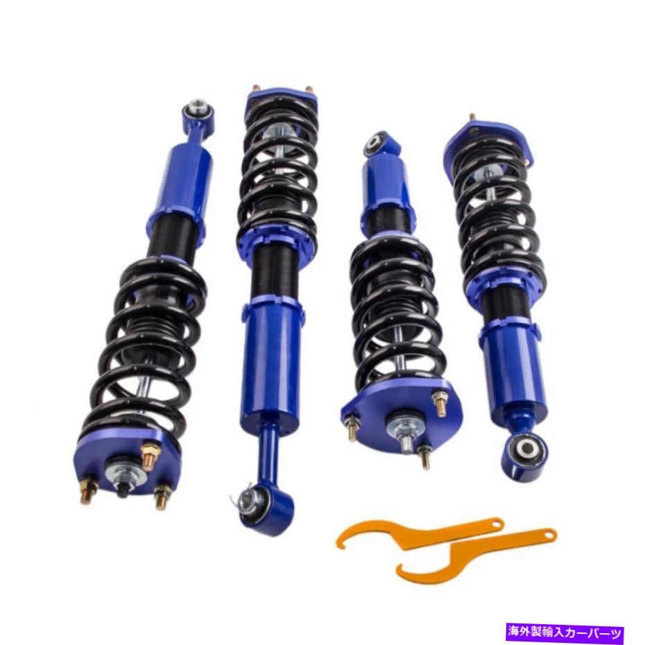 サスペンション 完全なコイルオーバー調整可能なサスペンションショックレクサスのストラットIS300 IS200 1999-05 Full Coilovers Adjustable Suspension Shocks Struts For Lexus IS300 IS200 1999-05