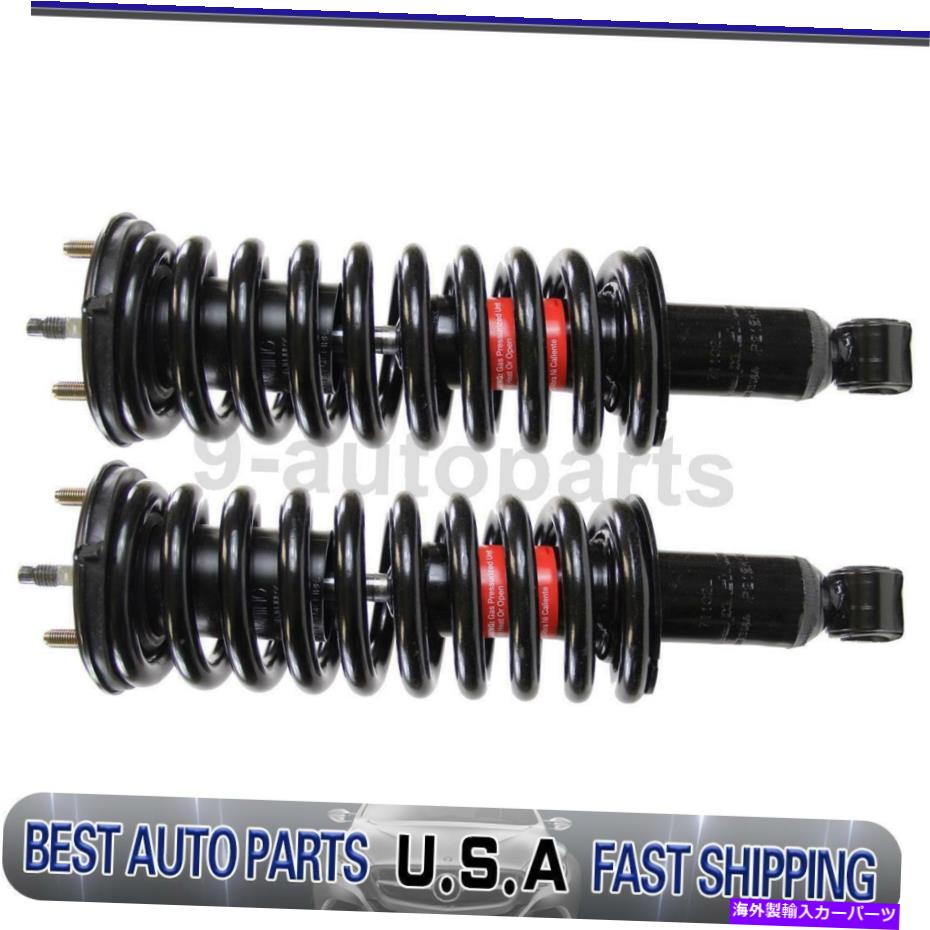サスペンション モンローサスペンションストラットとコイルスプリングアセンブリフロント2日産フロンティア Monroe Suspension Strut and Coil Spring Assembly Front 2 For Nissan Frontier