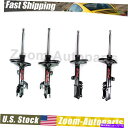 サスペンション フロントリアサスペンションストラットアセンブリセット4フィット2002-2003トヨタハイランダー Front Rear Suspension Strut Assembly Set of 4 Fits 2002-2003 Toyota Highlander