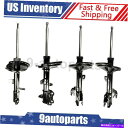 サスペンション 2004年から2007年のトヨタハイランダーのFCSサスペンションアセンブリフロントリア4 FCS Suspension Strut Assembly Front Rear 4 Of For 2004-2007 Toyota Highlander
