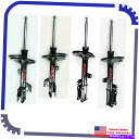 サスペンション 4PCS FCSサスペンションストラットフロント&リアフィット2001-2003トヨタハイランダーベース 4Pcs FCS Suspension Strut Front&Rear Fits 2001-2003 Toyota Highlander Base