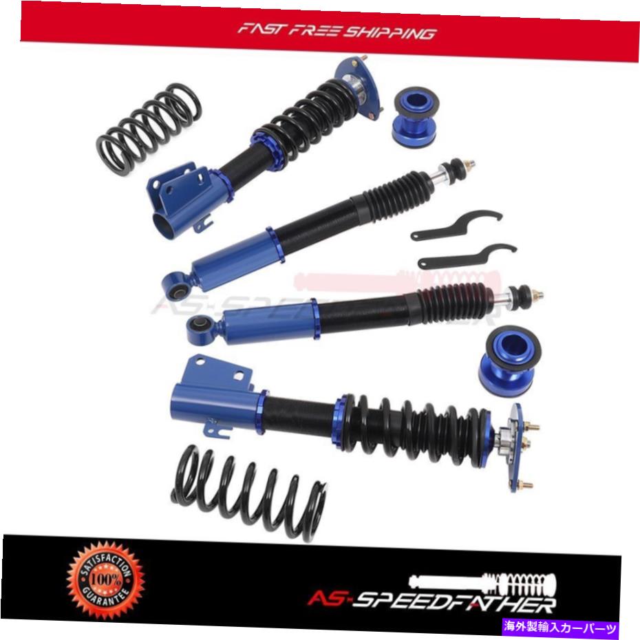 サスペンション 4xコイルオーバーストラットショックサスペンションadjの高さscion xb 2004-2006米国モデル 4x Coilovers Struts Shocks Suspension Adj Height For Scion XB 2004-2006 US model
