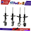 サスペンション トヨタハイランダー08 09 10 4PCS FCSフロントリアストラットアセンブリ Fits Toyota Highlander 08 09 10 4PCS FCS Front Rear Struts Assembly