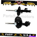 サスペンション フロントモンローショック&ストラットサスペンションストラットフィットハイランダー2004-2007 Front Monroe Shocks & Struts Suspension Strut Fits for Highlander 2004-2007