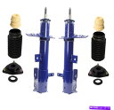 サスペンション モンローフロントサスペンションストラット&マウント&ベローズキットジープコンパス07-10 Monroe Front Suspension Struts & Mounts & Bellows Kit For Jeep Compass 07-10(2)