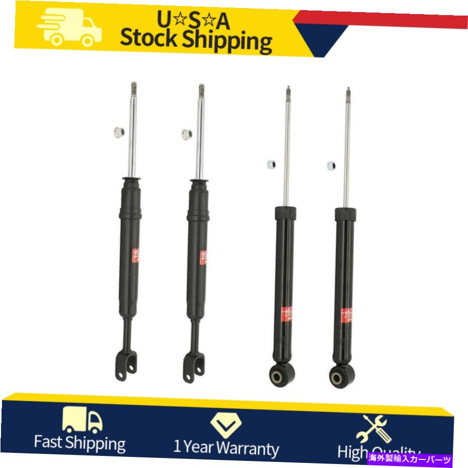ڥ󥷥 եȥꥢκKybåȥå2001ǯ2005ǯΥǥA4 Front Rear Left Right KYB Shocks Struts For 2001-2005 Audi A4
