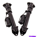 サスペンション 2xリアR+Lエアサスペンションショックアブソーバーメルセデス用センサーW164 X164 GL ML 2X Rear R+L Air Suspension Shock Absorber W/Sensor For Mercedes W164 X164 GL ML(2)