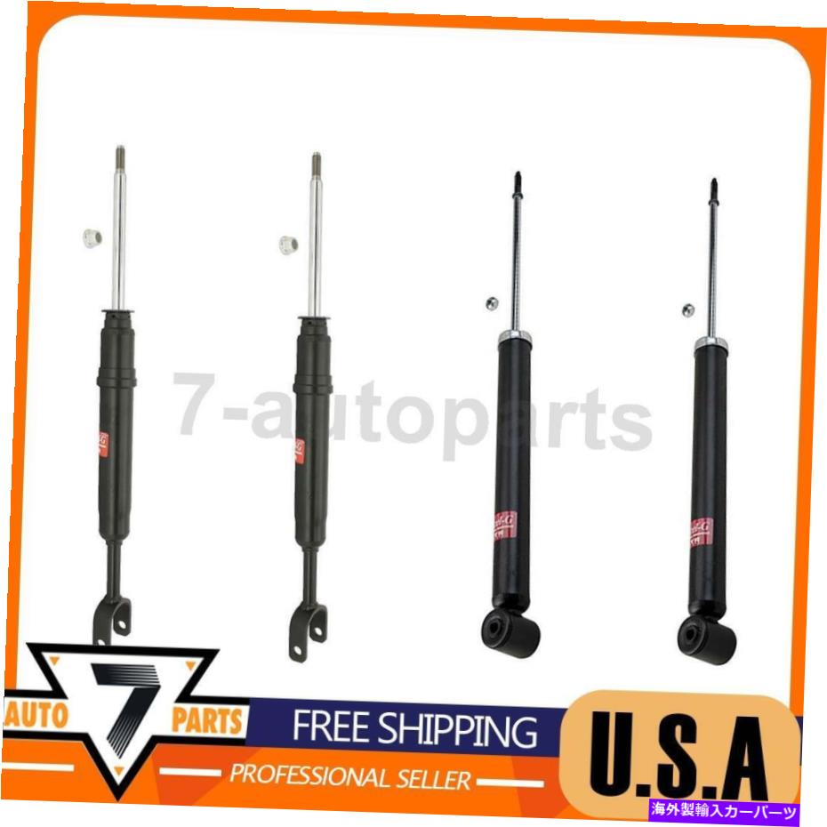 KYB Shock Absorber Struts Front Rear fits 1998-2004 Audi A6カテゴリサスペンション状態海外直輸入品 新品メーカー車種発送詳細 送料無料 （※北海道、沖縄、離島は省く）商品詳細輸入商品の為、英語表記となります。Condition: NewCompressed Length: 17.32Brand: KYBExtended Length: 23.62Upper Mount Type: 12X1.25Lower Mount Type: SPECIALStroke Length: 6.3Dust Cover Included: NOREBOUND STOP: YESCOMPRESSED BUMP STOP: NOUPC: Does not applyManufacturer Part Number: 7ATS20123002122435MPN: 7ATS20123002122435Package Included: 4 Front Rear Shock Absorber Suspension StrutCategory: Shocks & StrutsPlacement on Vehicle: Front RearPosition: Front RearType: Shock Absorber,Suspension Strut《ご注文前にご確認ください》■海外輸入品の為、NC・NRでお願い致します。■取り付け説明書は基本的に付属しておりません。お取付に関しましては専門の業者様とご相談お願いいたします。■通常2〜4週間でのお届けを予定をしておりますが、天候、通関、国際事情により輸送便の遅延が発生する可能性や、仕入・輸送費高騰や通関診査追加等による価格のご相談の可能性もございますことご了承いただいております。■海外メーカーの注文状況次第では在庫切れの場合もございます。その場合は弊社都合にてキャンセルとなります。■配送遅延、商品違い等によってお客様に追加料金が発生した場合や取付け時に必要な加工費や追加部品等の、商品代金以外の弊社へのご請求には一切応じかねます。■弊社は海外パーツの輸入販売業のため、製品のお取り付けや加工についてのサポートは行っておりません。専門店様と解決をお願いしております。■大型商品に関しましては、配送会社の規定により個人宅への配送が困難な場合がございます。その場合は、会社や倉庫、最寄りの営業所での受け取りをお願いする場合がございます。■輸入消費税が追加課税される場合もございます。その場合はお客様側で輸入業者へ輸入消費税のお支払いのご負担をお願いする場合がございます。■商品説明文中に英語にて”保証”関する記載があっても適応はされませんのでご了承ください。■海外倉庫から到着した製品を、再度国内で検品を行い、日本郵便または佐川急便にて発送となります。■初期不良の場合は商品到着後7日以内にご連絡下さいませ。■輸入商品のためイメージ違いやご注文間違い当のお客様都合ご返品はお断りをさせていただいておりますが、弊社条件を満たしている場合はご購入金額の30％の手数料を頂いた場合に限りご返品をお受けできる場合もございます。(ご注文と同時に商品のお取り寄せが開始するため)（30％の内訳は、海外返送費用・関税・消費全負担分となります）■USパーツの輸入代行も行っておりますので、ショップに掲載されていない商品でもお探しする事が可能です。お気軽にお問い合わせ下さいませ。[輸入お取り寄せ品においてのご返品制度・保証制度等、弊社販売条件ページに詳細の記載がございますのでご覧くださいませ]&nbsp;