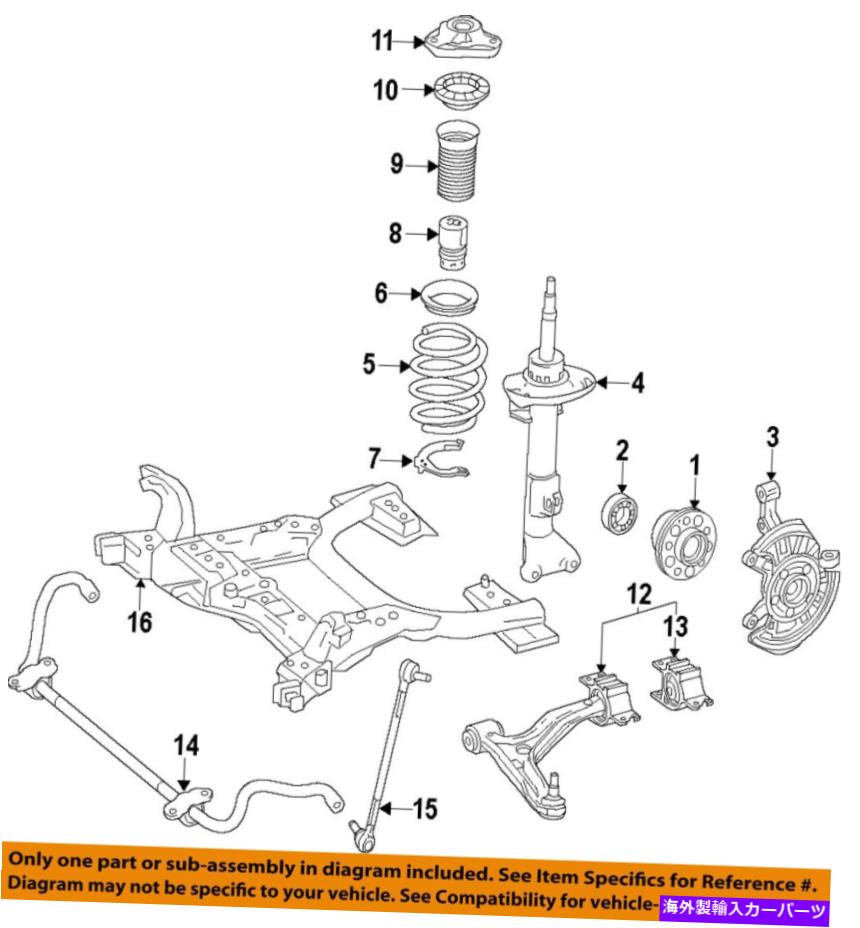 サスペンション MERCEDES OEM 15-18 GLA250フロントサスペンション-Strut 1563232000 MERCEDES OEM 15-18 GLA250 Front Suspension-Strut 1563232000
