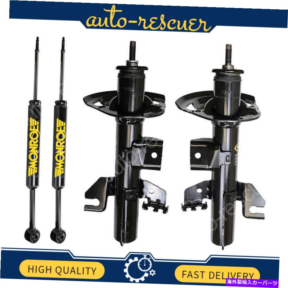 ڥ󥷥 Monroe OE Spectrum 2եȥȥå + 2ꥢååȥեå14-19 Cherokee 4WD AWD Monroe OE Spectrum 2 Front Struts + 2 Rear Shock Set Fits 14-19 Cherokee 4WD AWD