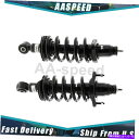 サスペンション 2007-2011 Honda 2XリアストラットとコイルスプリングアセンブリKYB For 2007-2011 Honda 2X Rear Strut and Coil Spring Assembly KYB(2)