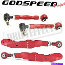 サスペンション godspeed gen2調整可能リアローワーコントロールアーム+トーキットスバルBRZ 2013-22 Godspeed Gen2 Adjustable Rear Lower Control Arm+Toe Kit For Subaru BRZ 2013-22(2)