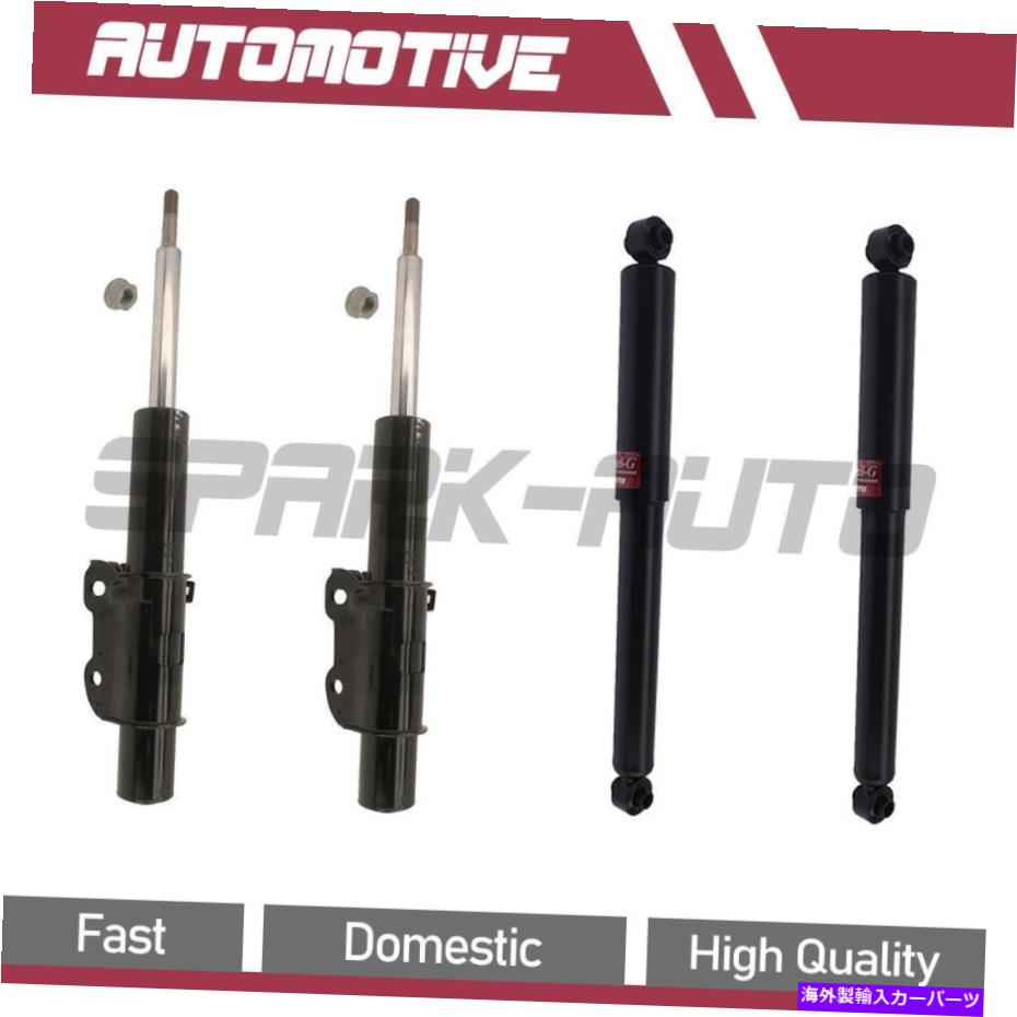 サスペンション 4PCS KYBショック＆ストラットフロント+リアフィット2010-2013メルセデスベンツスプリ..