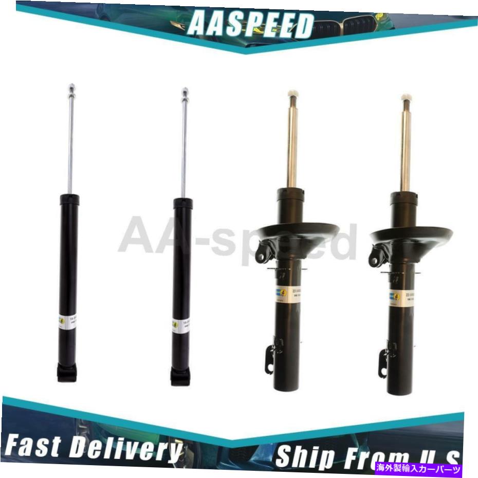 For 2000-2006 TT 4X Shock Absorber Suspension Strut Assembly Front Rear Bilsteinカテゴリサスペンション状態海外直輸入品 新品メーカー車種発送詳細 送料無料 （※北海道、沖縄、離島は省く）商品詳細輸入商品の為、英語表記となります。Condition: NewSeries: B4 OE ReplacementInternal Design: TwintubeTitle: Bilstein Shock AbsorbersOuter Housing Diameter: 55mmUPC: Does not applyBrand: BilsteinManufacturer Part Number: ASPD220413017430MPN: ASPD220413017430Package Included: 4 Front Rear Shock Absorber Suspension Strut AssemblyCategory: Shocks & StrutsPlacement on Vehicle: Front RearPosition: Front RearType: Shock Absorber,Suspension Strut Assembly《ご注文前にご確認ください》■海外輸入品の為、NC・NRでお願い致します。■取り付け説明書は基本的に付属しておりません。お取付に関しましては専門の業者様とご相談お願いいたします。■通常2〜4週間でのお届けを予定をしておりますが、天候、通関、国際事情により輸送便の遅延が発生する可能性や、仕入・輸送費高騰や通関診査追加等による価格のご相談の可能性もございますことご了承いただいております。■海外メーカーの注文状況次第では在庫切れの場合もございます。その場合は弊社都合にてキャンセルとなります。■配送遅延、商品違い等によってお客様に追加料金が発生した場合や取付け時に必要な加工費や追加部品等の、商品代金以外の弊社へのご請求には一切応じかねます。■弊社は海外パーツの輸入販売業のため、製品のお取り付けや加工についてのサポートは行っておりません。専門店様と解決をお願いしております。■大型商品に関しましては、配送会社の規定により個人宅への配送が困難な場合がございます。その場合は、会社や倉庫、最寄りの営業所での受け取りをお願いする場合がございます。■輸入消費税が追加課税される場合もございます。その場合はお客様側で輸入業者へ輸入消費税のお支払いのご負担をお願いする場合がございます。■商品説明文中に英語にて”保証”関する記載があっても適応はされませんのでご了承ください。■海外倉庫から到着した製品を、再度国内で検品を行い、日本郵便または佐川急便にて発送となります。■初期不良の場合は商品到着後7日以内にご連絡下さいませ。■輸入商品のためイメージ違いやご注文間違い当のお客様都合ご返品はお断りをさせていただいておりますが、弊社条件を満たしている場合はご購入金額の30％の手数料を頂いた場合に限りご返品をお受けできる場合もございます。(ご注文と同時に商品のお取り寄せが開始するため)（30％の内訳は、海外返送費用・関税・消費全負担分となります）■USパーツの輸入代行も行っておりますので、ショップに掲載されていない商品でもお探しする事が可能です。お気軽にお問い合わせ下さいませ。[輸入お取り寄せ品においてのご返品制度・保証制度等、弊社販売条件ページに詳細の記載がございますのでご覧くださいませ]&nbsp;