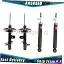 サスペンション 2014-2014の日産4Xリアフロント左前面右KYBショック&ストラット For 2014-2014 Nissan 4X Rear Front Left Front Right KYB Shocks & Struts(2)