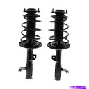 サスペンション レクサスES300H用の2つのフロントKYBサスペンションストラットとコイルスプリングキットのペアセット Pair Set of 2 Front...