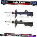 サスペンション 2008-2009トヨタハイランダー2x Kyb Shocks&Struts Front Left&Right Kit Fits 2008-2009 Toyota Highlander 2X KYB Shocks & Struts Front Left & Right Kit