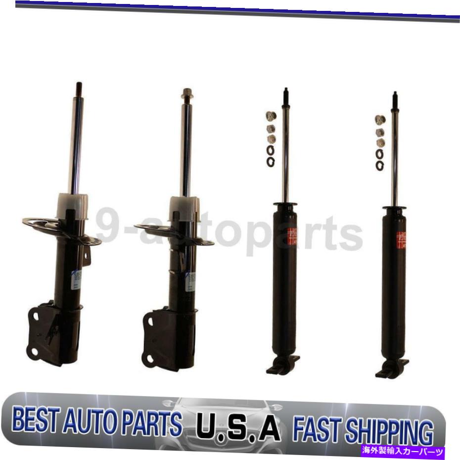 サスペンション KYBショックアブソーバーサスペンションストラットフロントリア4フォードフュージョン KYB Shock Absorber Suspension Strut Front Rear 4 Of For Ford Fusion
