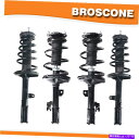 サスペンション 01-03トヨタハイランダーFWD 3.0L用のフロント +リア完全なストラットアセンブリセット Front +Rear Complete Strut Assembly Set For 01-03 Toyota Highlander FWD 3.0L