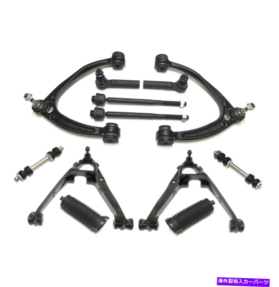 サスペンション 12 PCサスペンションキットコントロールアームタイロッドキャデラックシボレーGMC用スウェイバー 12 Pc Suspension Kit Control Arms Tie Rods Sway Bar for Cadillac Chevrolet GMC