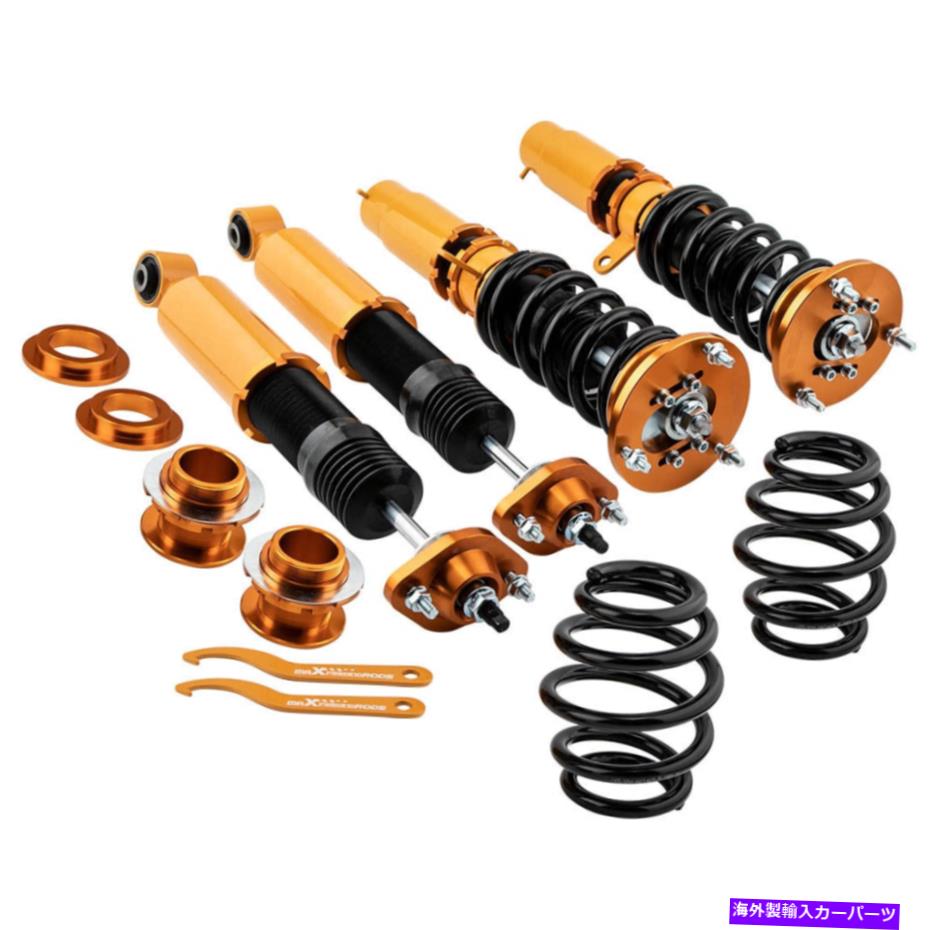 ڥ󥷥 BMW 3꡼E46 320 323 325 328 330 RWD 98-05ѤΥɥڥ󥷥󥳥륪Сå GOLD SUSPENSION COILOVERS SET FOR BMW 3-SERIES E46 320 323 325 328 330 RWD 98-05