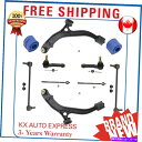 サスペンション Dodge Grand Caravan 2001 2002 2003 2004の10xフロントサスペンション&ステアリングキット 10X Fro...