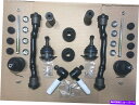 サスペンション Cadillac 1963-68 RWD Deluxe Rubber Suspension Rebuild Kit -Front End Cad...