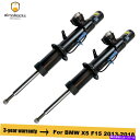 サスペンション ペアフロントショックアブソーバーLH + RH for BMW x5 f15 x6 f16ドライバーと助手席側 Pair Front Shock Absorber LH + RH For BMW X5 F15 X6 F16 Driver & Passenger Side(2)