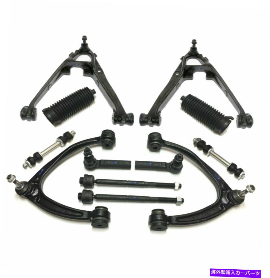 サスペンション シボレーのための12の新しいPCサスペンションキットキャデラックGMCコントロールアームタイロッドエンド 12 New Pc Suspension Kit for Chevrolet Cadillac GMC Control Arm Tie Rod Ends