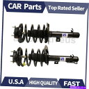 サスペンション フロント左+右ストラット&コイルスプリングアセンブリペアモンロー2006-2007 Front Left+Right Strut & Coil Spring Assembly Pair Monroe For Ford 2006-2007(2)