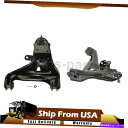 サスペンション シボレーブレザー4WDムーグフロント左右下サスペンションコントロールアームに適合する fits Chevrolet Blazer 4WD MOOG Front Left Right Lower Suspension Control Arm(2)