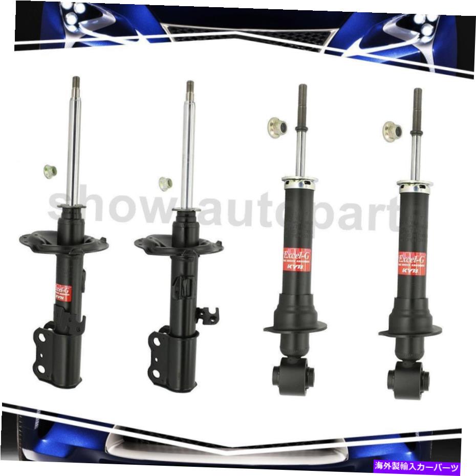 サスペンション Kyb Shocks＆Struts Lear Front 4of Suspention Strut for Scion TC 2005-2010 KYB Shocks & Struts Rear Front 4Of Suspension Strut For Scion tC 2005-2010