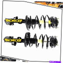 サスペンション 04-06のトヨタシエナ2xフロント左前の右右モンローショック&ストラット For 04-06 Toyota Sienna 2x Front Left Front Right Monroe Shocks & Struts(2)
