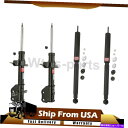 サスペンション KYB Exclec -Gフロントリアショック＆ストラット4PCS 2007-2008 Ford Edgeに設定 KYB Excl-G Front Rear Shock & Struts 4pcs Set For 2007-2008 Ford Edge