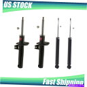 サスペンション KYBショックアブソーバーストラットフロントリアセット4フィットアウディQ3 _ol KYB Shock Absorber Strut Front Rear Set of 4 Fits Audi Q3 _OL(2)