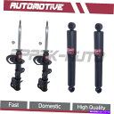 サスペンション 4PCSフロント+リアショックアブソーバー&ストラット2011-2012ダッジグランドキャラバン 4PCS Front+Rear Shock A...