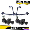 サスペンション 2007年のKia Sorentoのフロントロワーアッパー4PCSサスペンションコントロールアームボールジョイント Front Lower Upper 4PCS Suspension Control Arm Ball Joint For 2007 Kia Sorento(2)