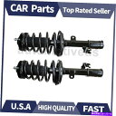 サスペンション トヨタハイランダー2004-2007のコイルスプリング2xモンローとフロントストラット Front Strut with Coil Spring 2X Monroe For Toyota Highlander 2004-2007