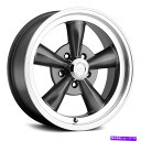 ホイール 4本セット ビジョン141レジェンド5ホイール15x8(0、5x114.3、83)4のガンメタルリムセット Vision 141 LEGEND 5 W...